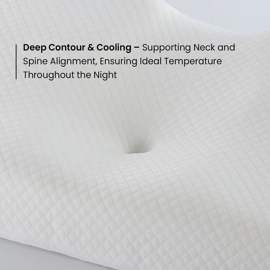 Wake up refreshed with thepillowhome’s orthopedic pillow, reducing neck and shoulder stiffness