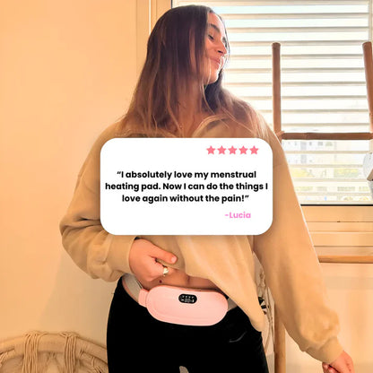 Heating Pad for Back or Belly Pain Relief for Women